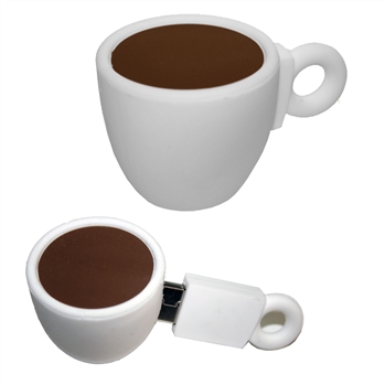 Coffe Cup Pvc Flash Drive