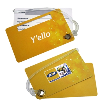 Hard Plastic Double Luggagetag