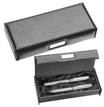 Leather Look Pen Box