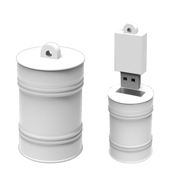 Oil Drum Large Pvc Flash Drive