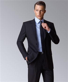 Classic Fit Suit In Mini Pinstripe