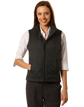 Ladies Nylon Rip-Stop Padded Vest