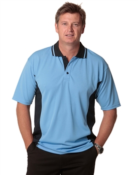 Teammate Truedry Contrast Short Sleeve Polo