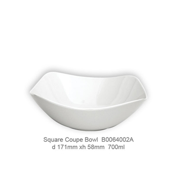 Square Coupe Bowl 17mm